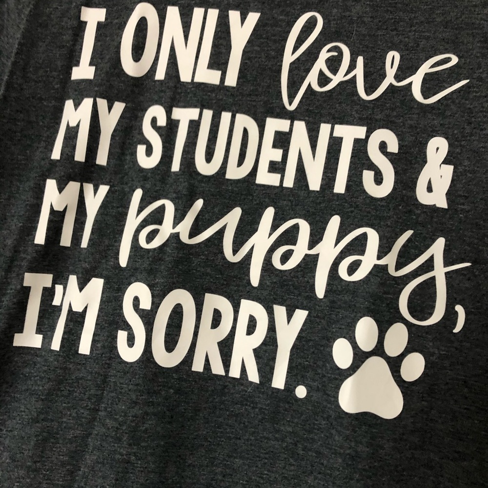 Etsy Dog Mom Teacher Tee